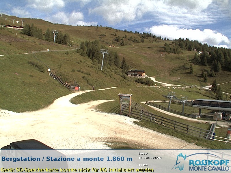 Archiv Foto Webcam Bergstation Rosskopf, Sterzing