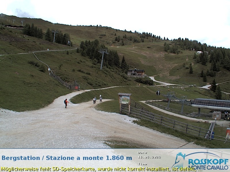 Archiv Foto Webcam Bergstation Rosskopf, Sterzing
