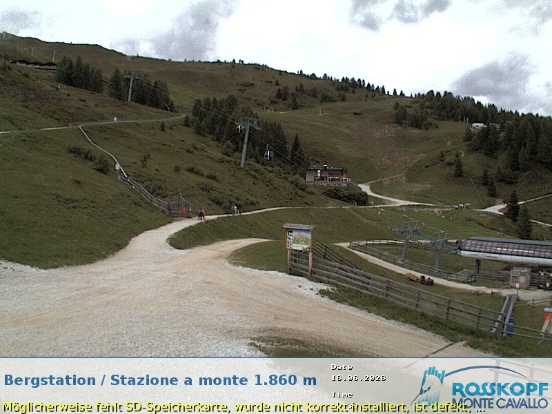 Archiv Foto Webcam Bergstation Rosskopf, Sterzing