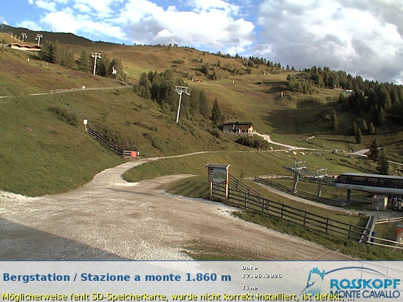 Archived image Webcam mountain station Rosskopf, Vipiteno/Sterzing