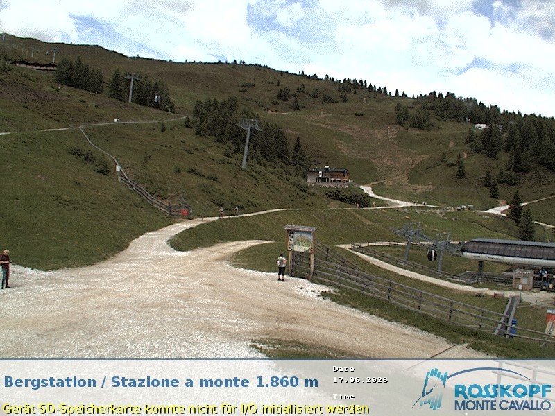 Archived image Webcam mountain station Rosskopf, Vipiteno/Sterzing