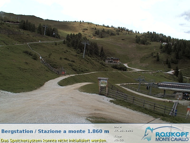 Archiv Foto Webcam Bergstation Rosskopf, Sterzing