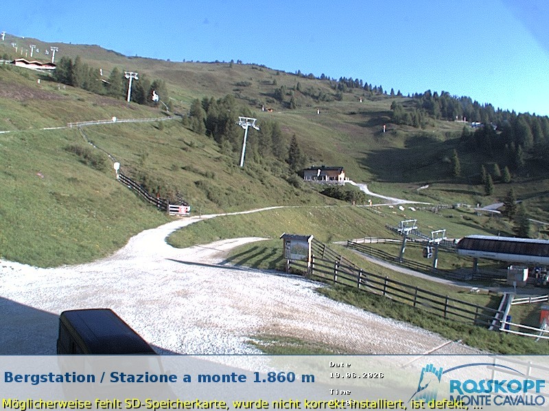 Archiv Foto Webcam Bergstation Rosskopf, Sterzing
