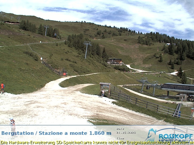 Archiv Foto Webcam Bergstation Rosskopf, Sterzing