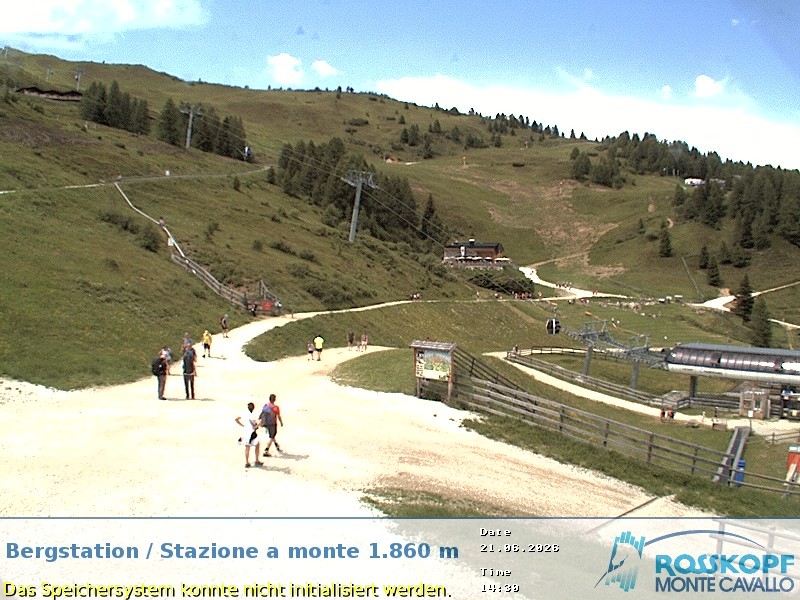 Archiv Foto Webcam Bergstation Rosskopf, Sterzing