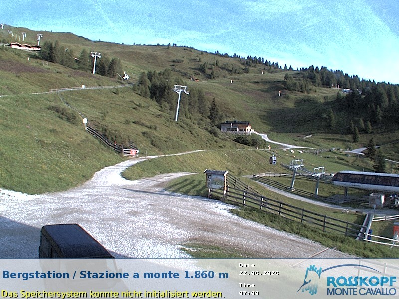 Archiv Foto Webcam Bergstation Rosskopf, Sterzing