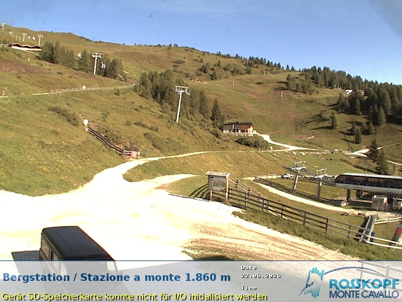 Archiv Foto Webcam Bergstation Rosskopf, Sterzing