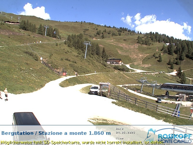 Archived image Webcam mountain station Rosskopf, Vipiteno/Sterzing