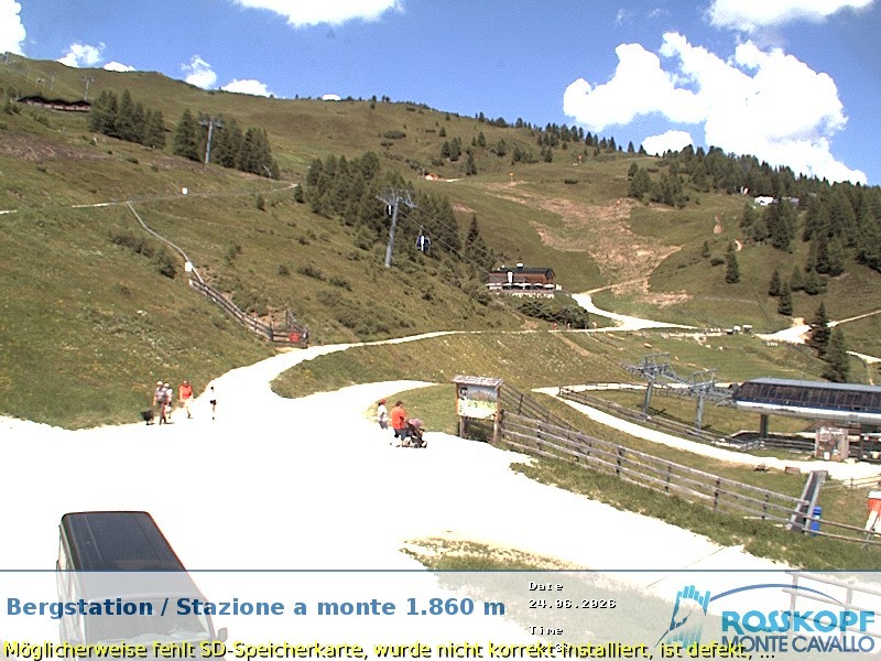 Archived image Webcam mountain station Rosskopf, Vipiteno/Sterzing