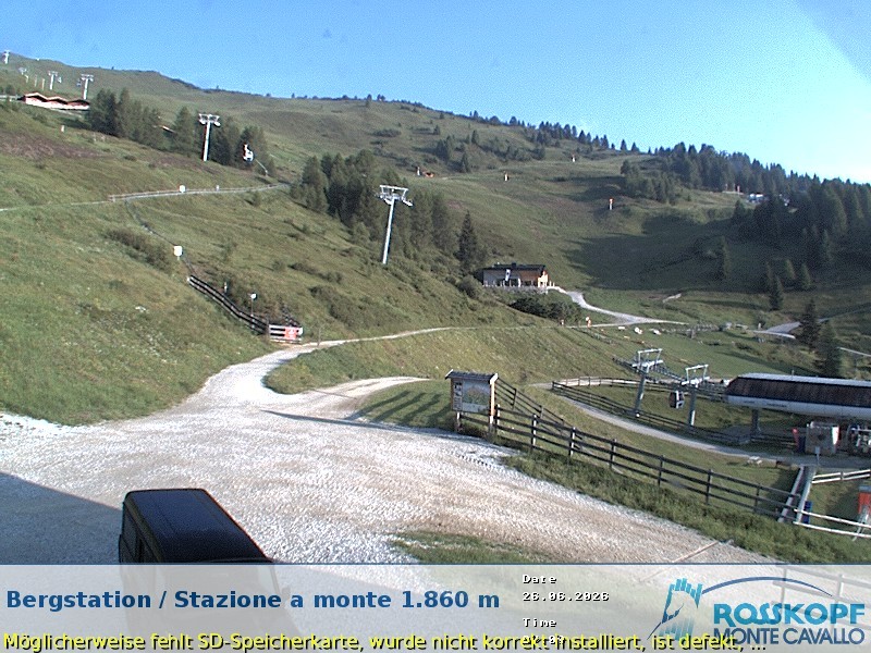 Archiv Foto Webcam Bergstation Rosskopf, Sterzing