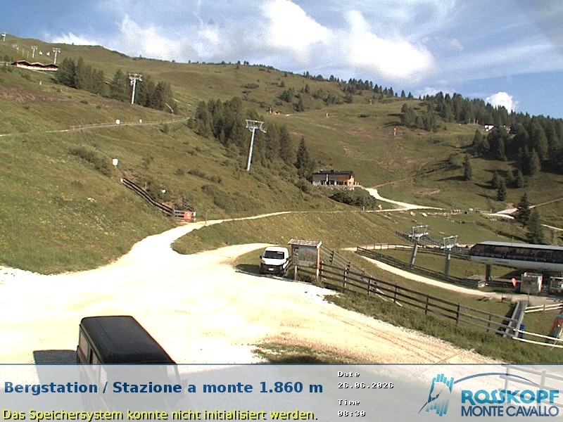 Archiv Foto Webcam Bergstation Rosskopf, Sterzing