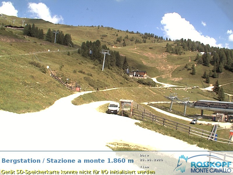 Archiv Foto Webcam Bergstation Rosskopf, Sterzing