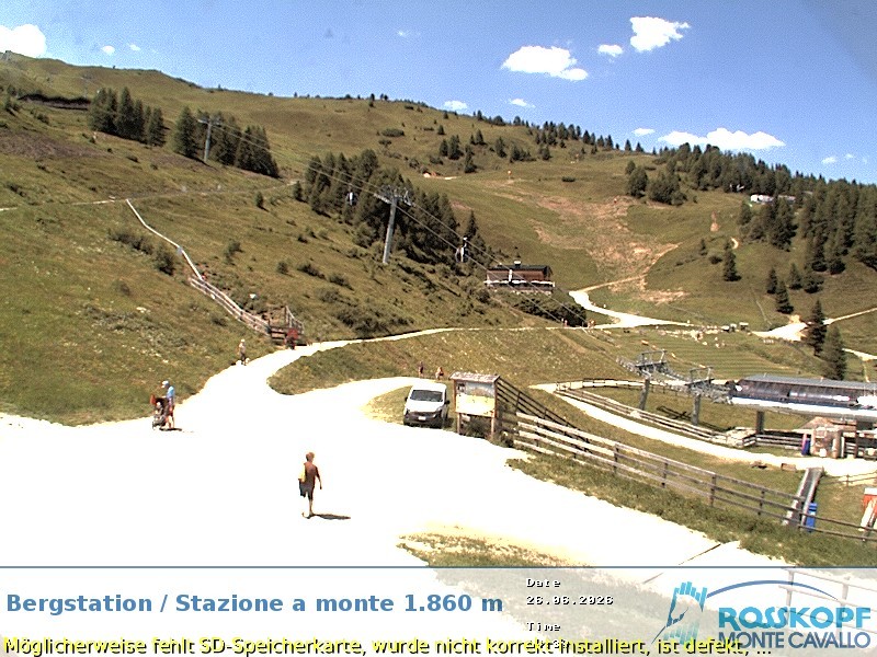 Archived image Webcam mountain station Rosskopf, Vipiteno/Sterzing