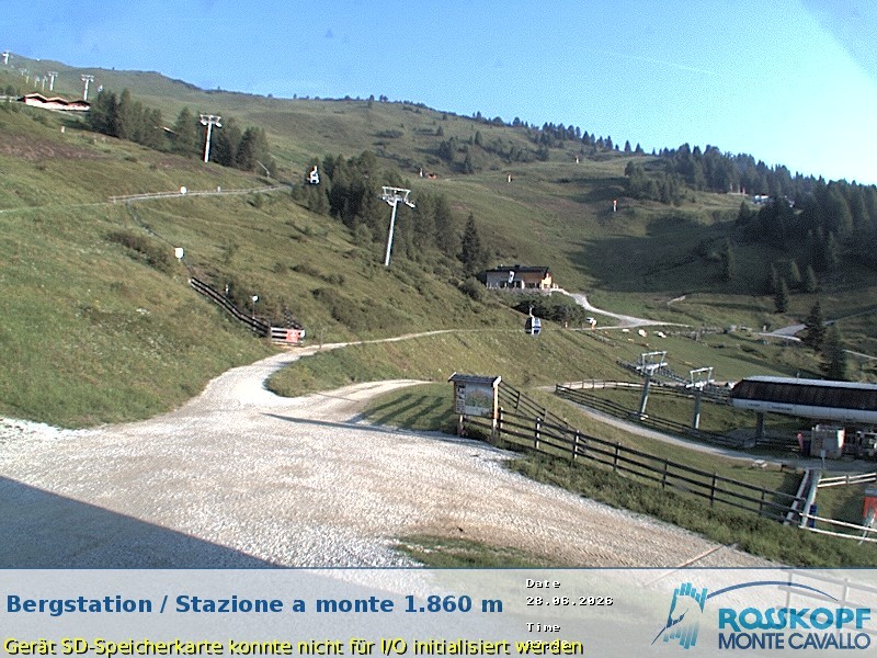 Archiv Foto Webcam Bergstation Rosskopf, Sterzing