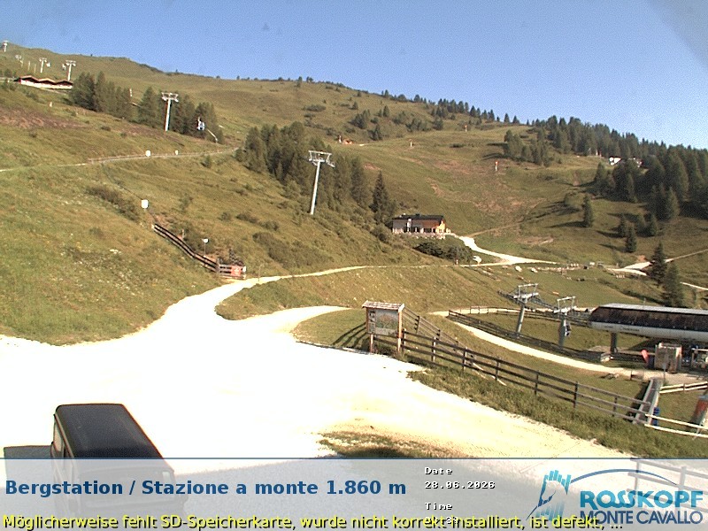 Archiv Foto Webcam Bergstation Rosskopf, Sterzing
