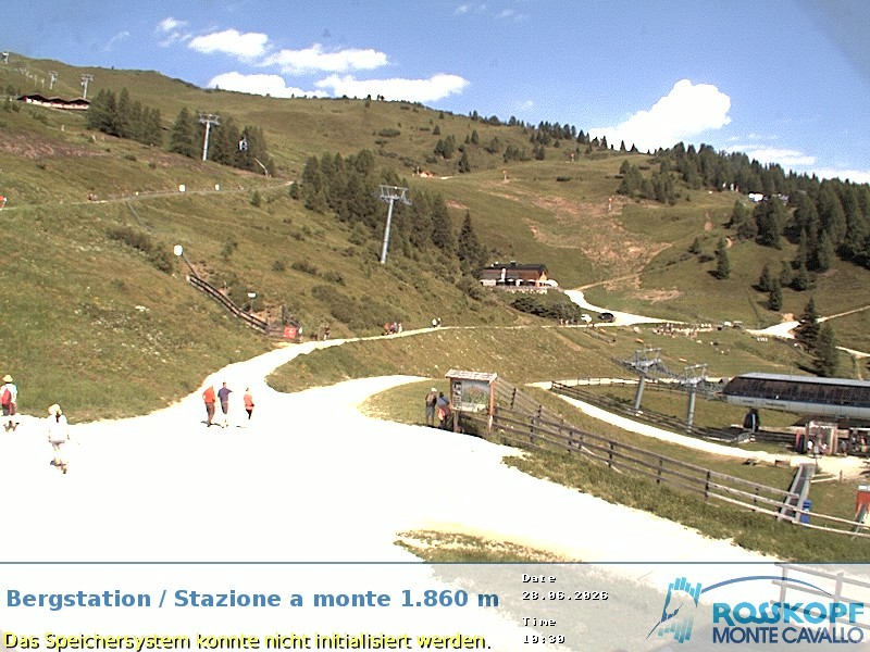 Archiv Foto Webcam Bergstation Rosskopf, Sterzing