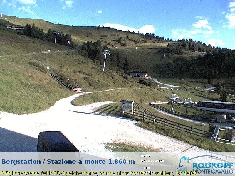 Archived image Webcam mountain station Rosskopf, Vipiteno/Sterzing