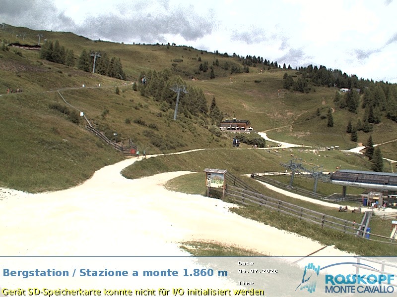 Archived image Webcam mountain station Rosskopf, Vipiteno/Sterzing