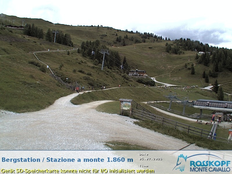 Archived image Webcam mountain station Rosskopf, Vipiteno/Sterzing