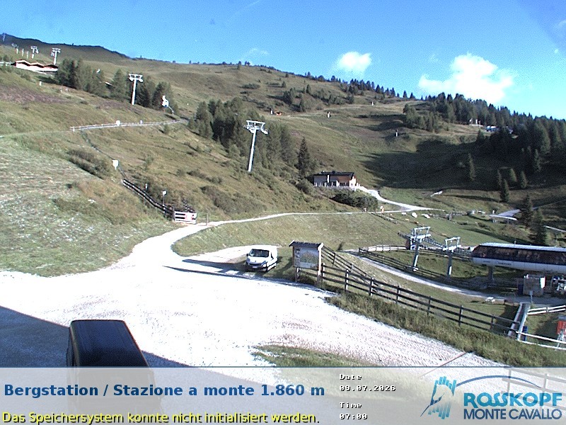 Archiv Foto Webcam Bergstation Rosskopf, Sterzing