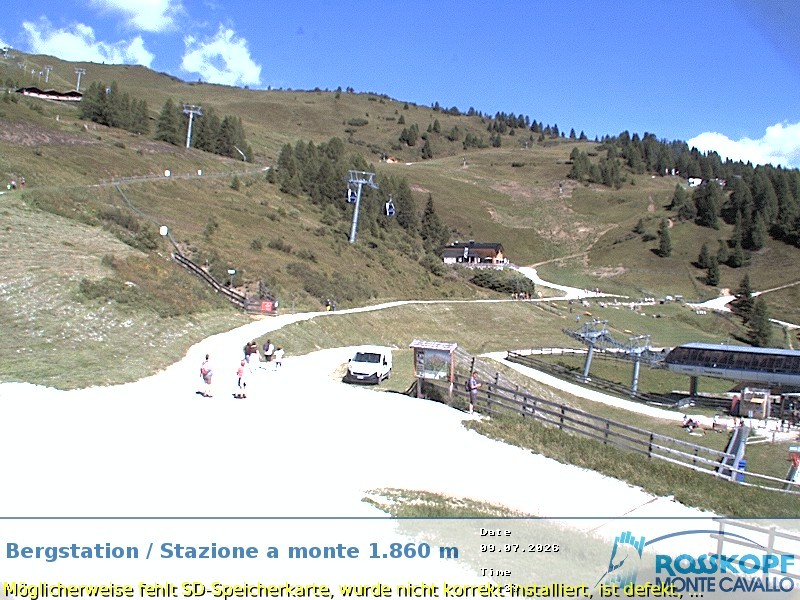 Archiv Foto Webcam Bergstation Rosskopf, Sterzing