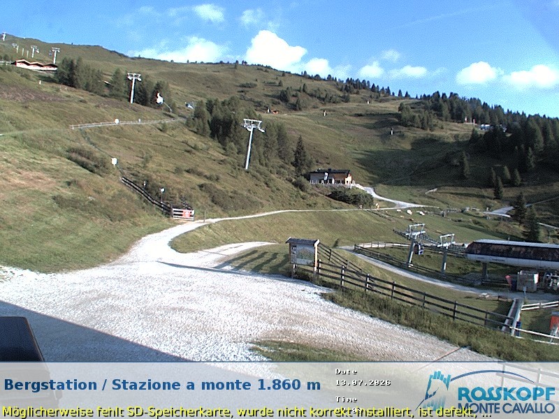 Archived image Webcam mountain station Rosskopf, Vipiteno/Sterzing