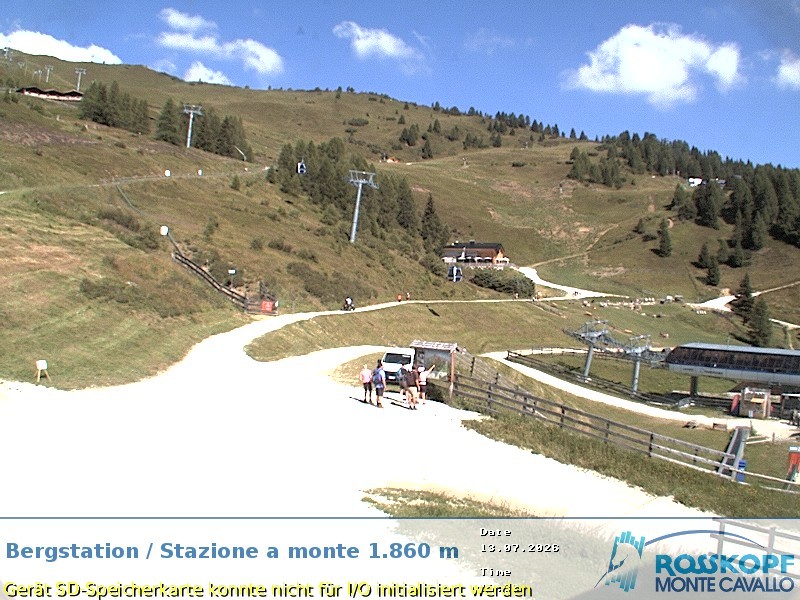Archived image Webcam mountain station Rosskopf, Vipiteno/Sterzing