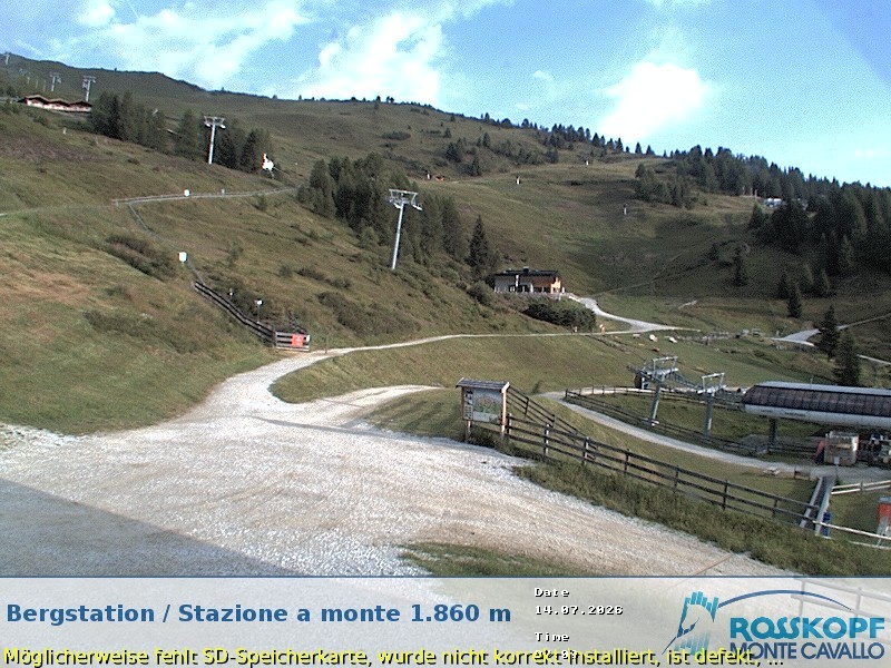Archived image Webcam mountain station Rosskopf, Vipiteno/Sterzing