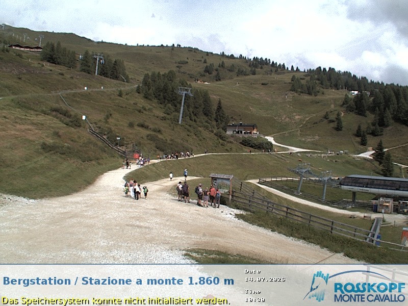 Archived image Webcam mountain station Rosskopf, Vipiteno/Sterzing