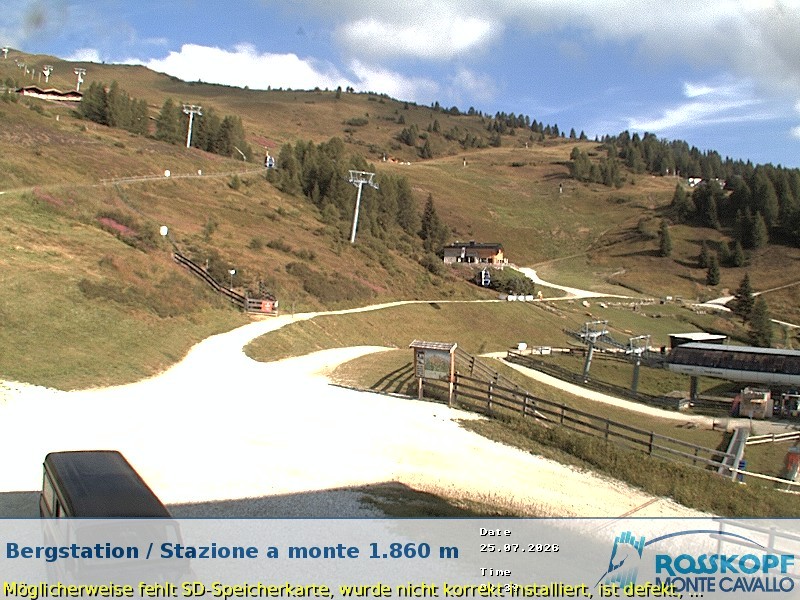Archived image Webcam mountain station Rosskopf, Vipiteno/Sterzing