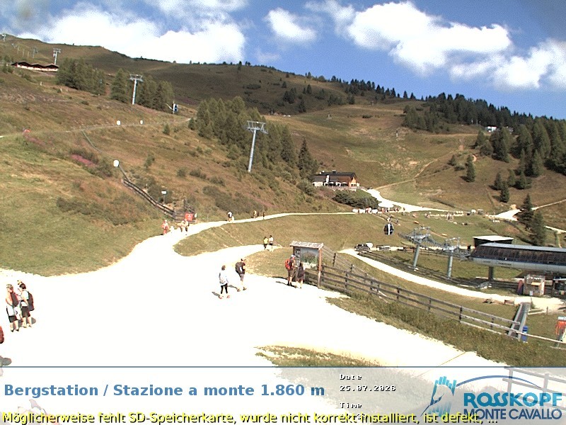 Archived image Webcam mountain station Rosskopf, Vipiteno/Sterzing