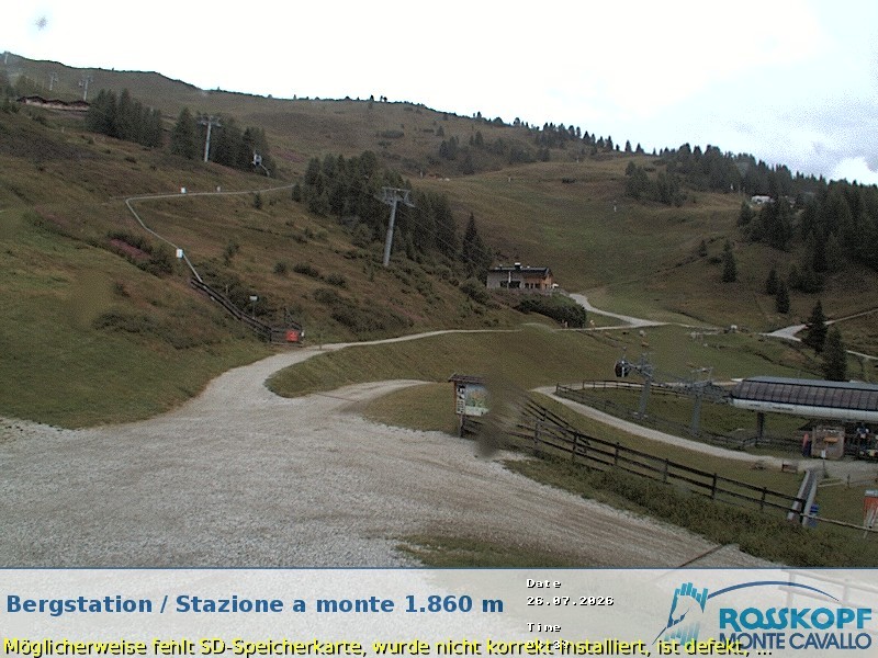 Archiv Foto Webcam Bergstation Rosskopf, Sterzing