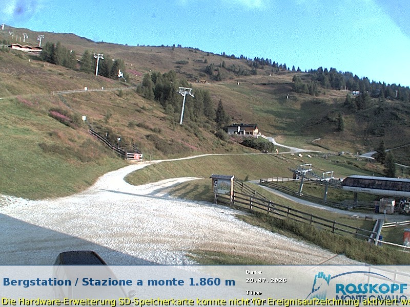 Archiv Foto Webcam Bergstation Rosskopf, Sterzing