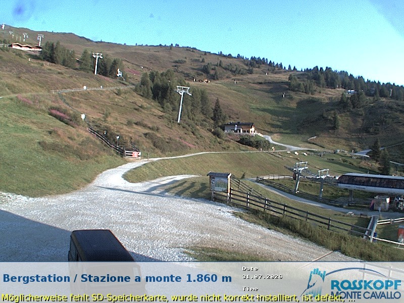 Archived image Webcam mountain station Rosskopf, Vipiteno/Sterzing
