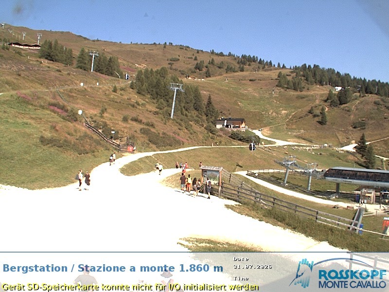Archived image Webcam mountain station Rosskopf, Vipiteno/Sterzing