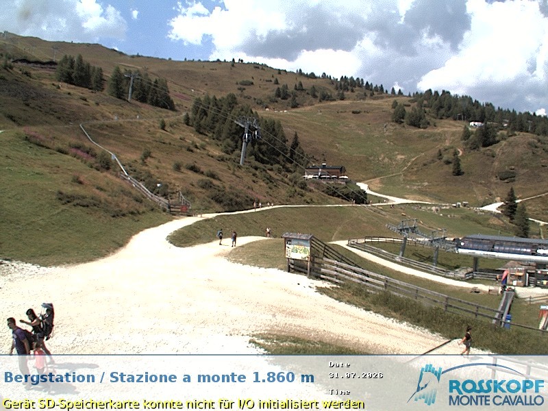 Archived image Webcam mountain station Rosskopf, Vipiteno/Sterzing