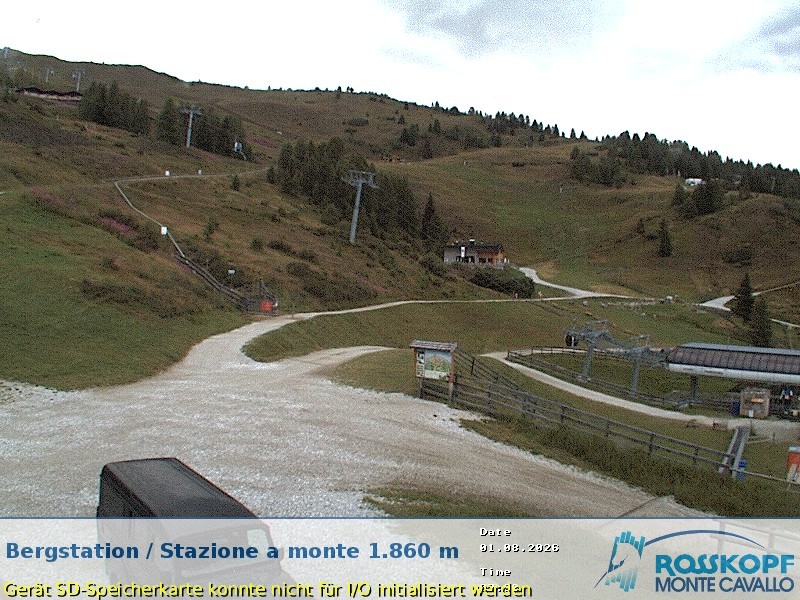 Archiv Foto Webcam Bergstation Rosskopf, Sterzing