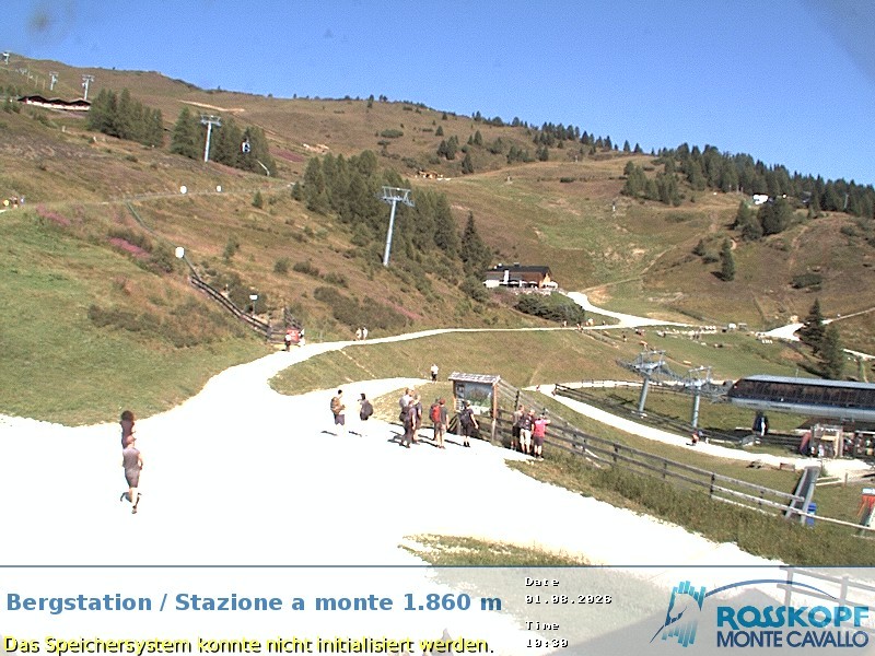 Archiv Foto Webcam Bergstation Rosskopf, Sterzing