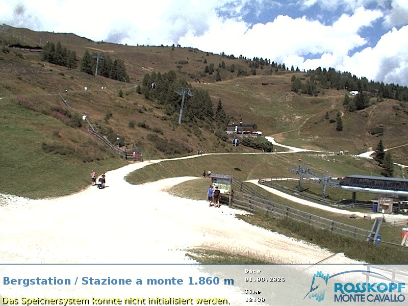 Archiv Foto Webcam Bergstation Rosskopf, Sterzing
