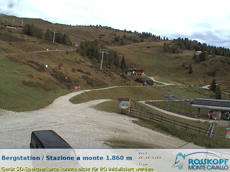 Archiv Foto Webcam Bergstation Rosskopf, Sterzing