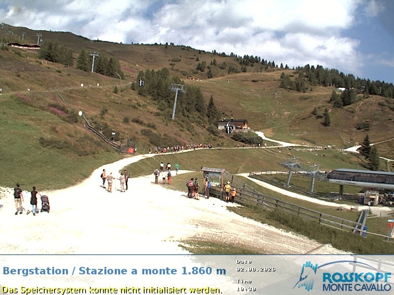Archiv Foto Webcam Bergstation Rosskopf, Sterzing