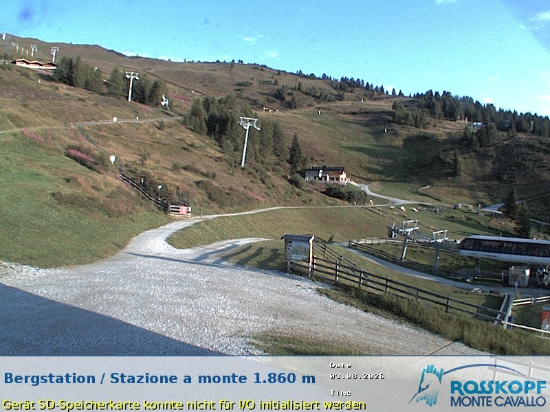 Archiv Foto Webcam Bergstation Rosskopf, Sterzing