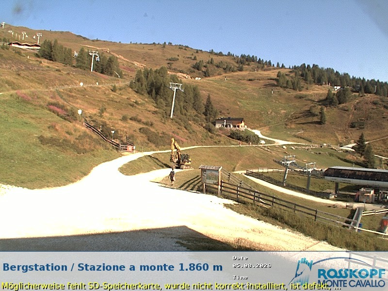 Archiv Foto Webcam Bergstation Rosskopf, Sterzing