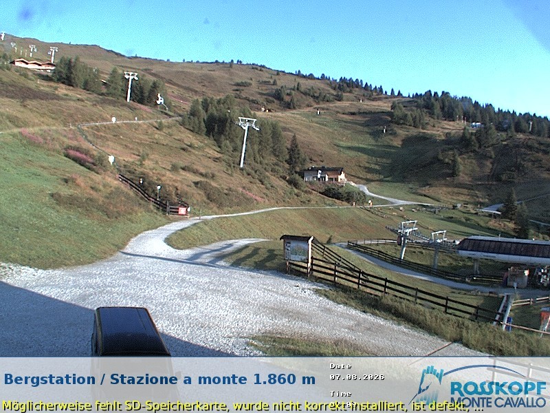 Archiv Foto Webcam Bergstation Rosskopf, Sterzing