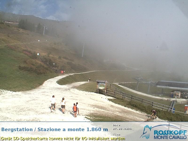 Archiv Foto Webcam Bergstation Rosskopf, Sterzing
