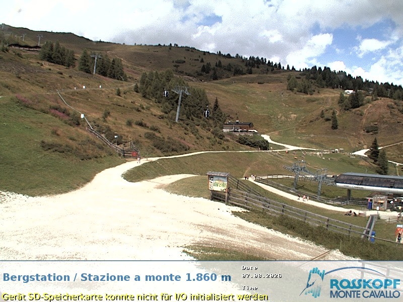 Archiv Foto Webcam Bergstation Rosskopf, Sterzing