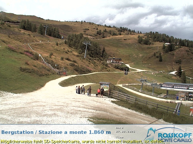 Archiv Foto Webcam Bergstation Rosskopf, Sterzing