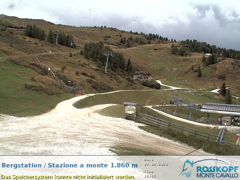 Archiv Foto Webcam Bergstation Rosskopf, Sterzing