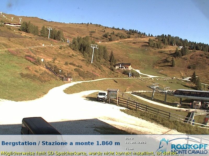 Archiv Foto Webcam Bergstation Rosskopf, Sterzing