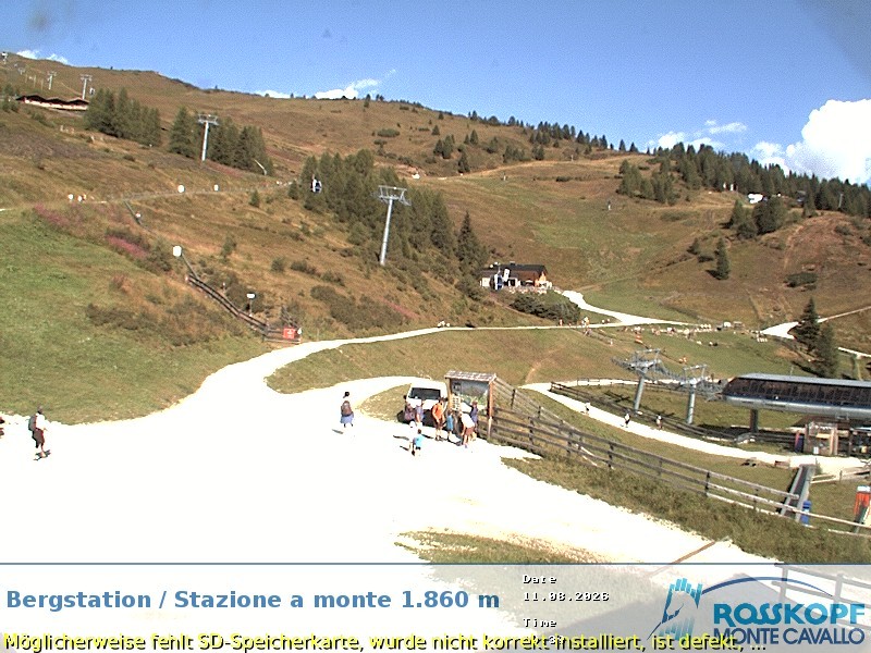 Archiv Foto Webcam Bergstation Rosskopf, Sterzing